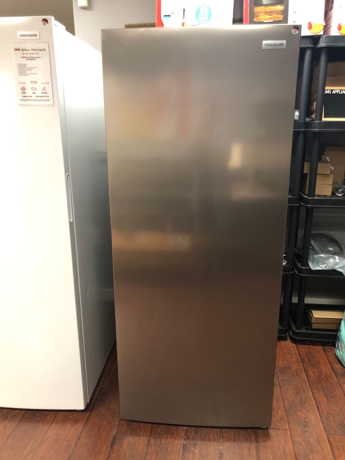Open Box-Scratch and Dent Frigidaire 16.0 Cu. Ft Upright Freezer FFFU16F2VV Open Box-Scratch and Dent Frigidaire 16.0 Cu. Ft Upright Freezer FFFU16F2VV