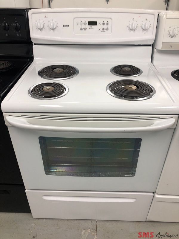 Kenmore 30” Coil-Top Range 970-552621 Kenmore 30” Coil-Top Range 970-552621