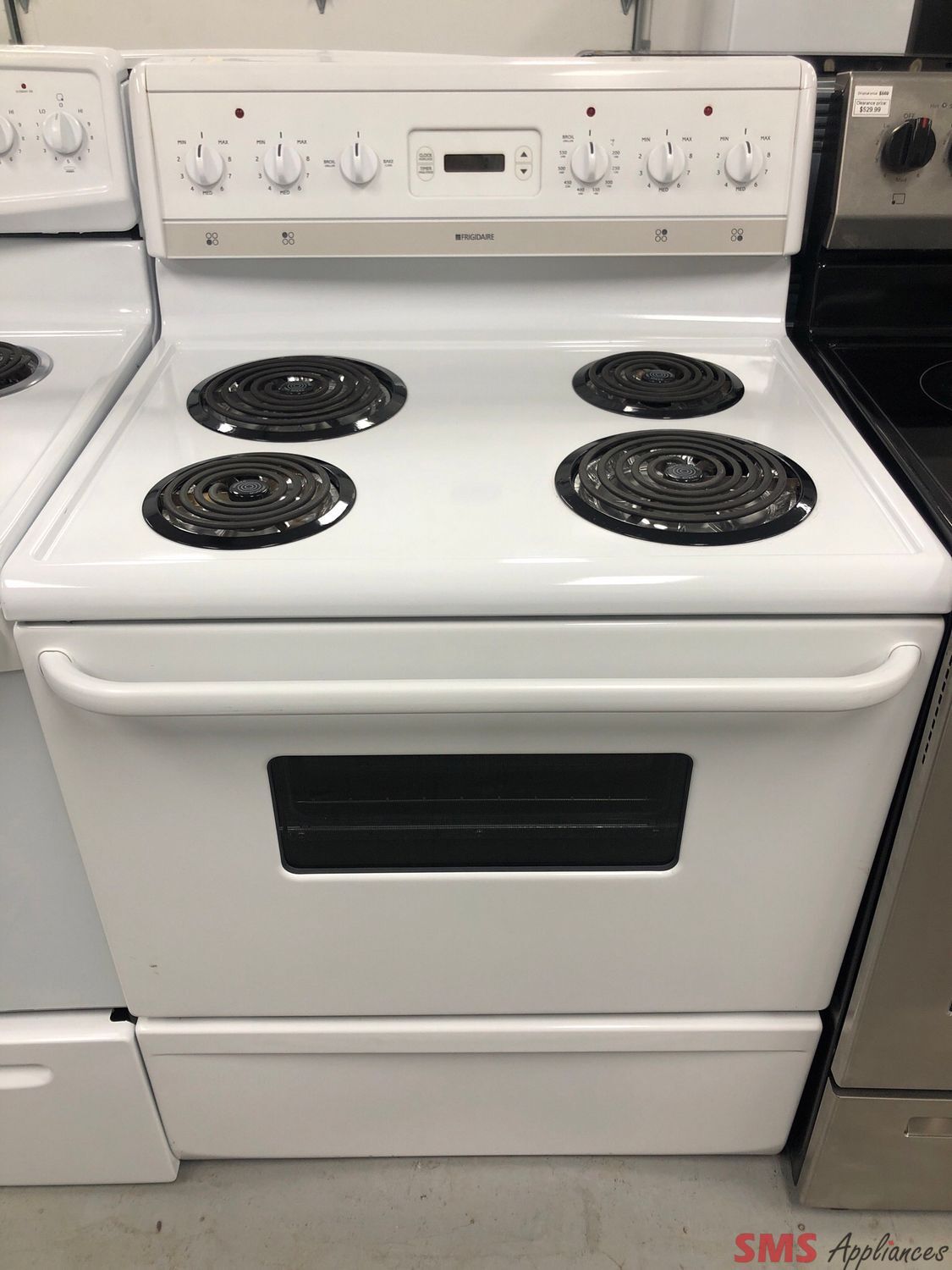 Frigidaire 30” Coil-Top Range CFEF312AS1