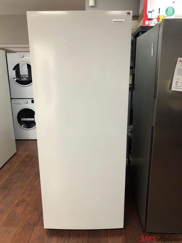 Open Box-Scratch and Dent Frigidaire 18.0 Cu. Ft Upright Freezer FFFU18F2VW Open Box-Scratch and Dent Frigidaire 18.0 Cu. Ft Upright Freezer FFFU18F2VW
