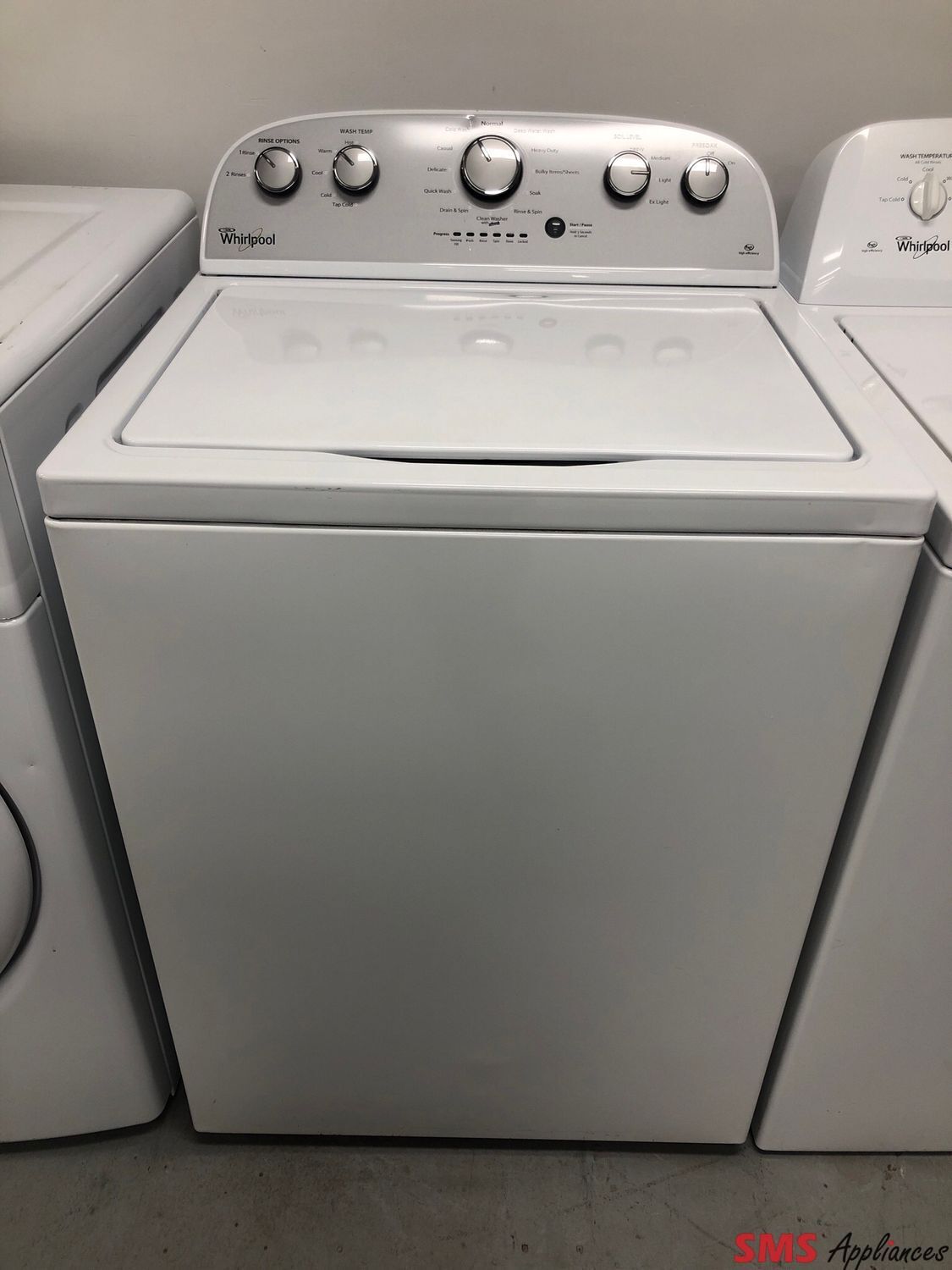 Whirlpool 3.6 Cu.Ft Top-Load Washer WTW4915EW2