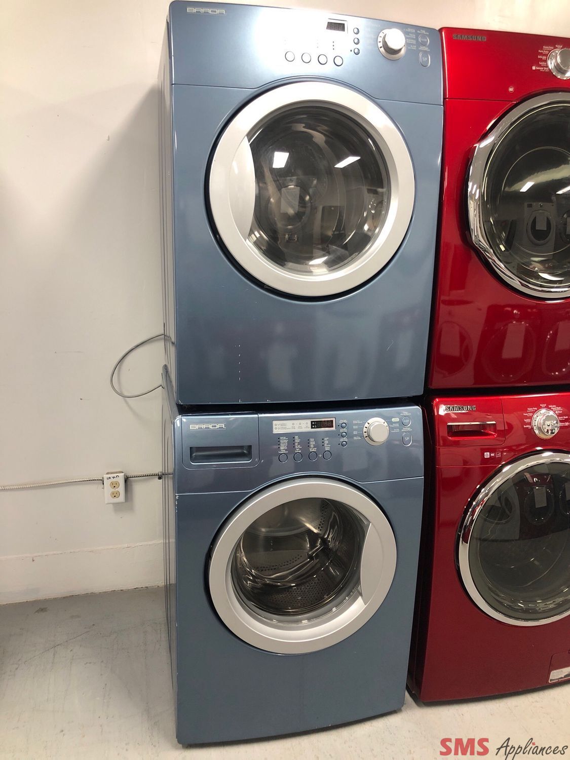 Brada Front-Load Washer & Dryer Set BFW36B/BED70B