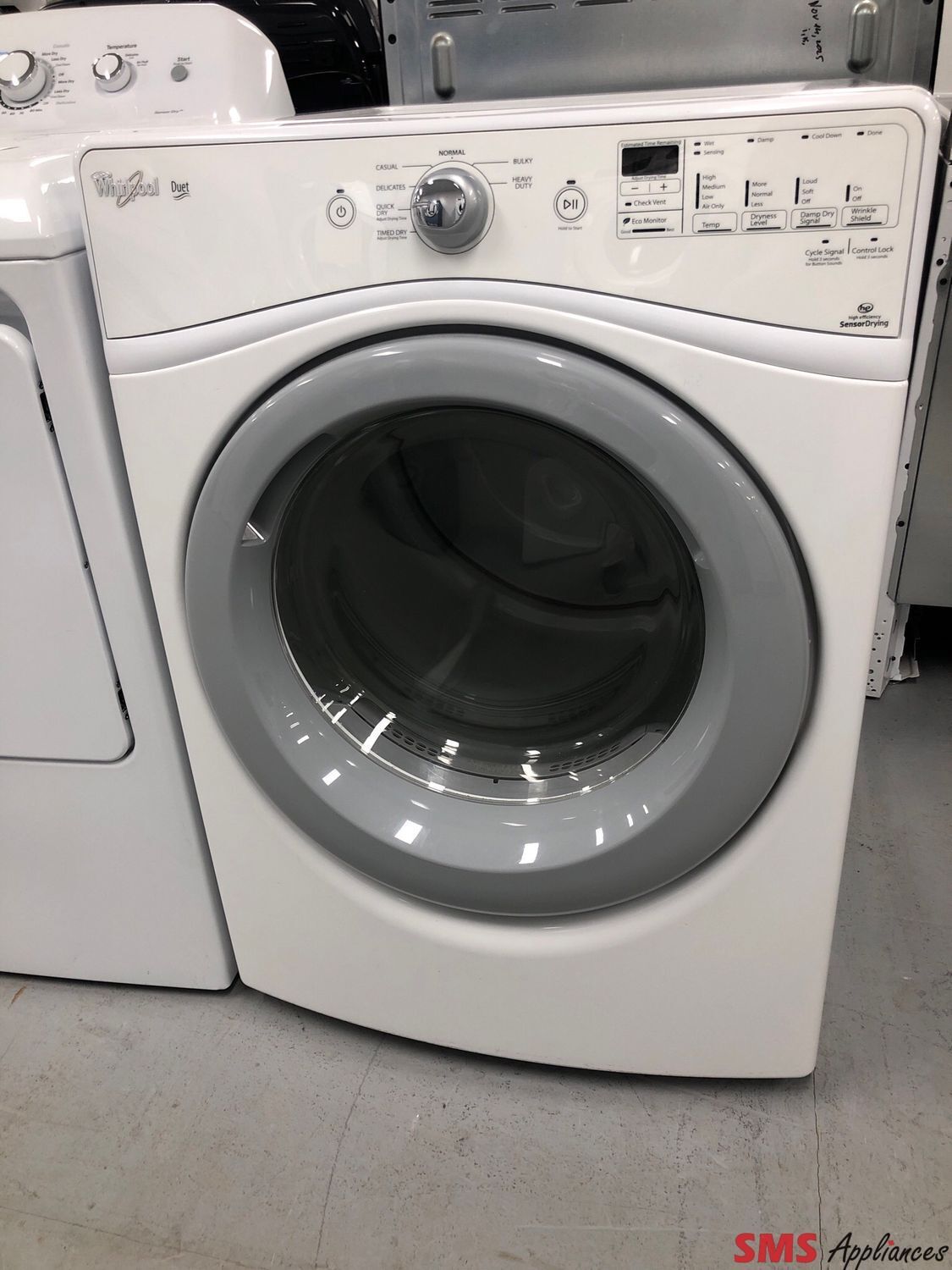 Whirlpool 7.4 Cu.Ft Front-Load Dryer YWED80HEBW0 Whirlpool 7.4 Cu.Ft Front-Load Dryer YWED80HEBW0