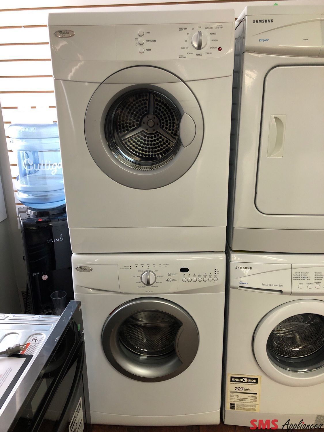 Whirlpool 24” Front-Load Washer & Dryer Set WFC7500VW/YWED7500VW