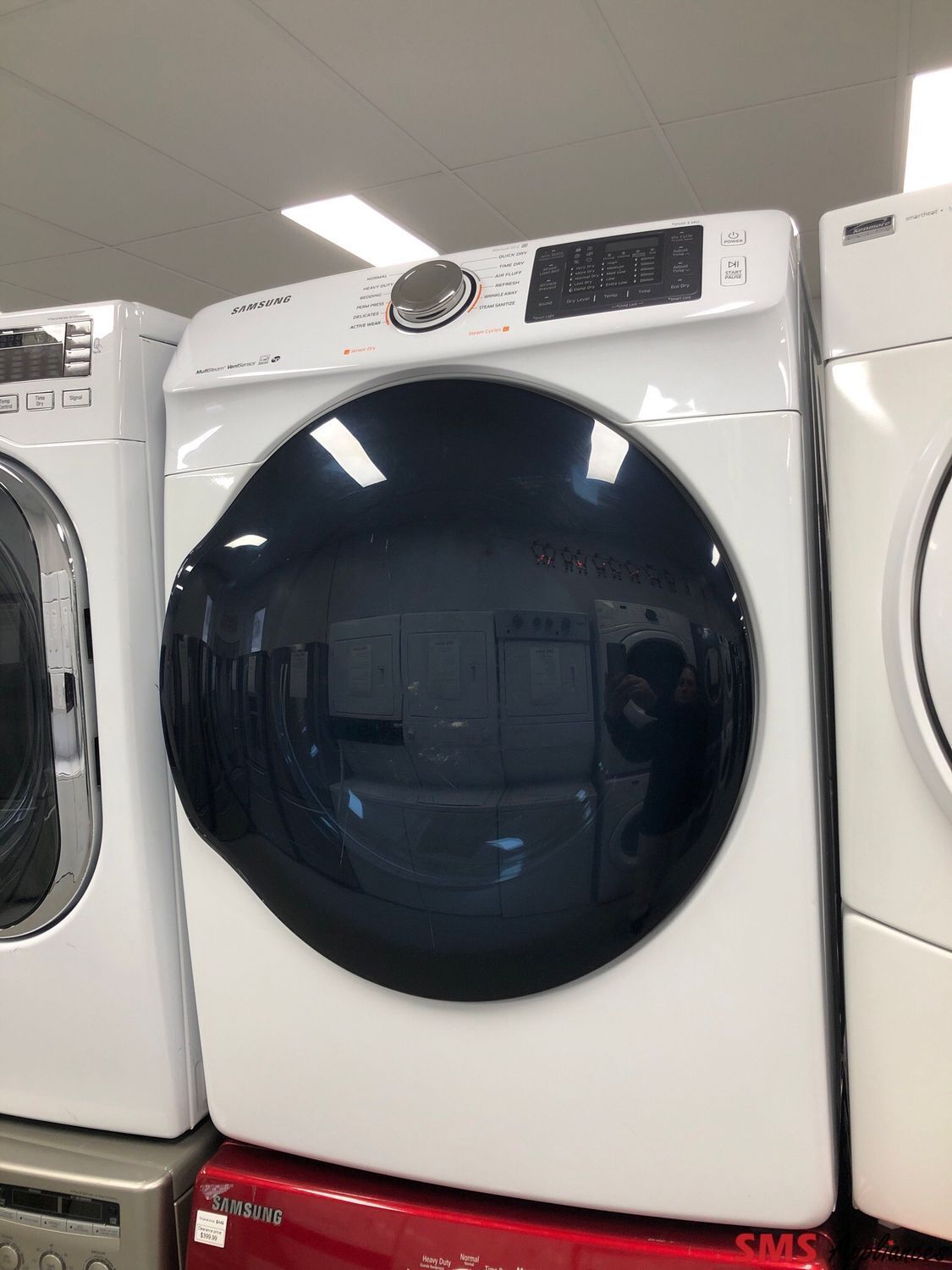 Samsung 7.5 Cu.Ft Front-Load Dryer DV45K6200EW