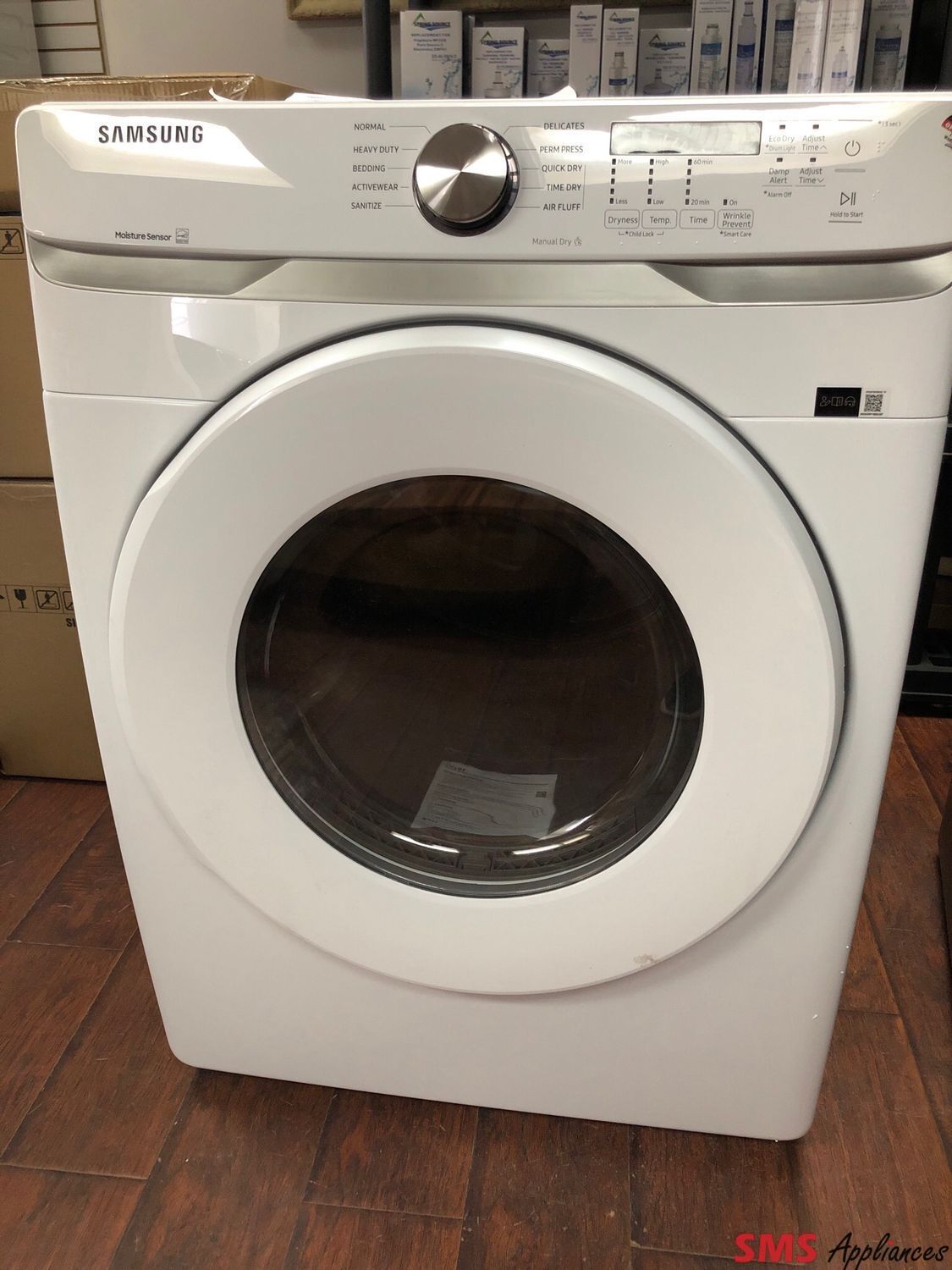 Open Box-Scratch and Dent Samsung 7.5 Cu.Ft Front-Load Dryer  DVE45T6005W