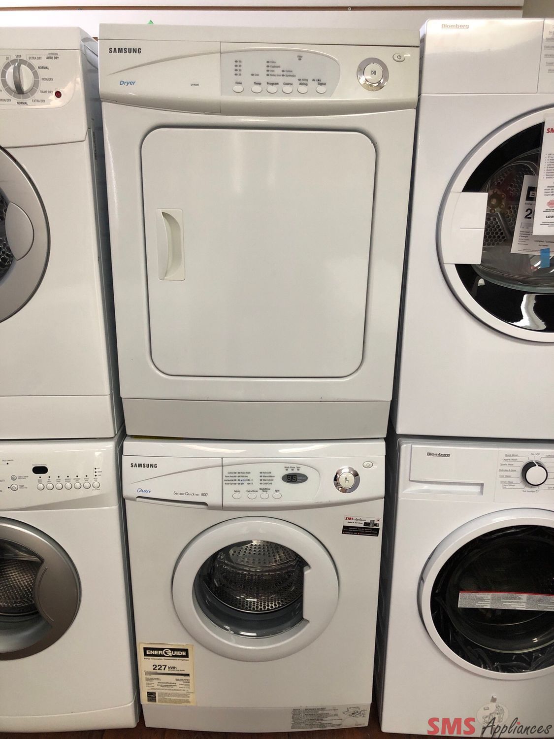 Samsung 24”Front-Load Washer & Dryer Set  P1005J/DV4006