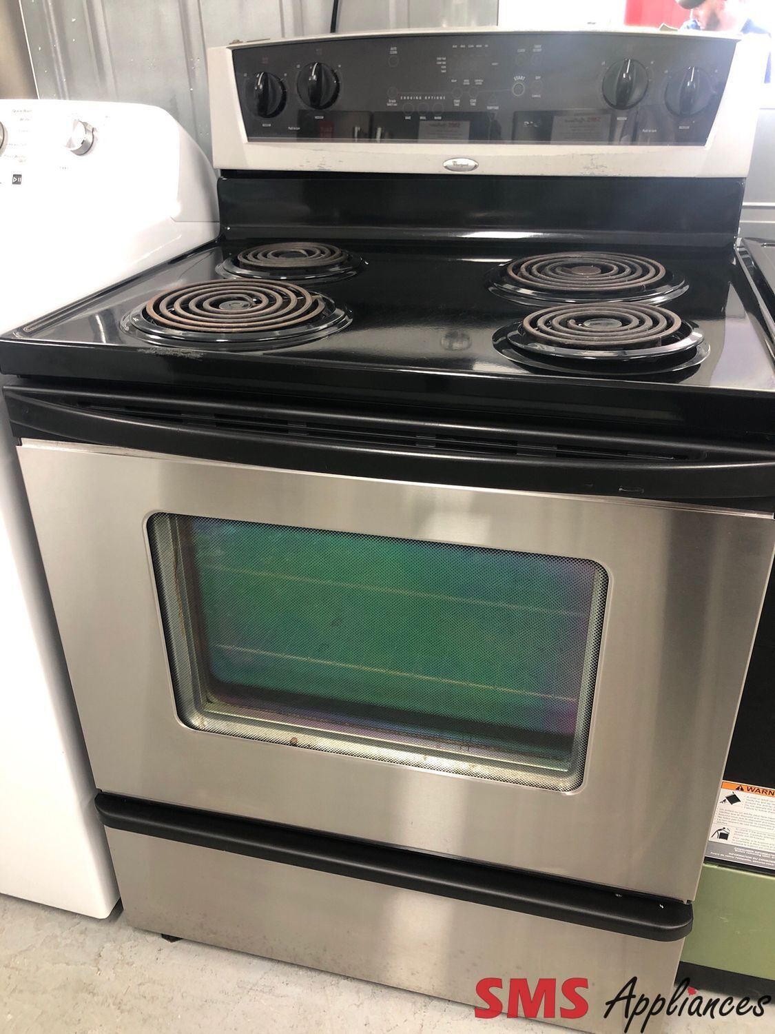 Whirlpool 30” Coil-Top Range  WERP3100PS0