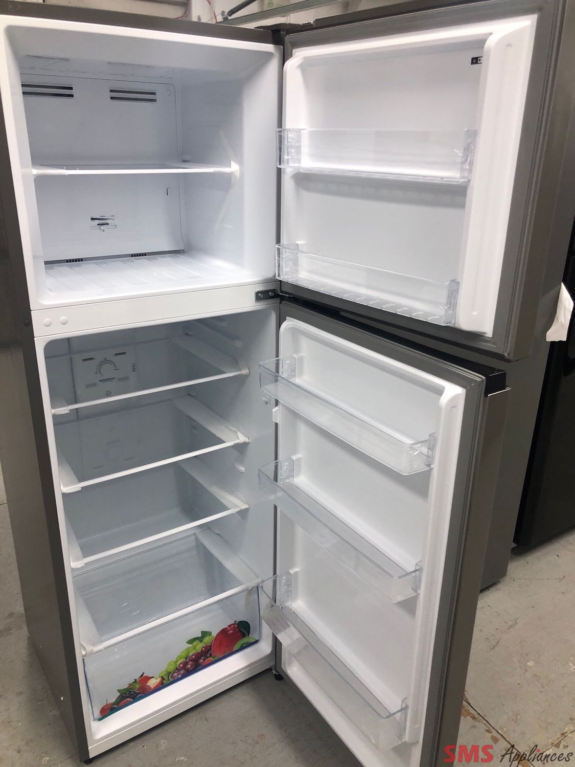 Open Box-Scratch and Dent Hisense 24'' Top-Mount Refrigerator  RT12A2CSE