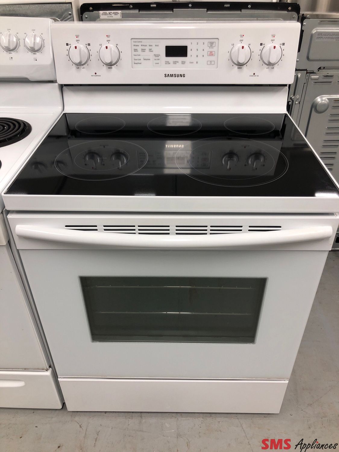 Samsung 30” Glass-Top Range NE59M4320SW