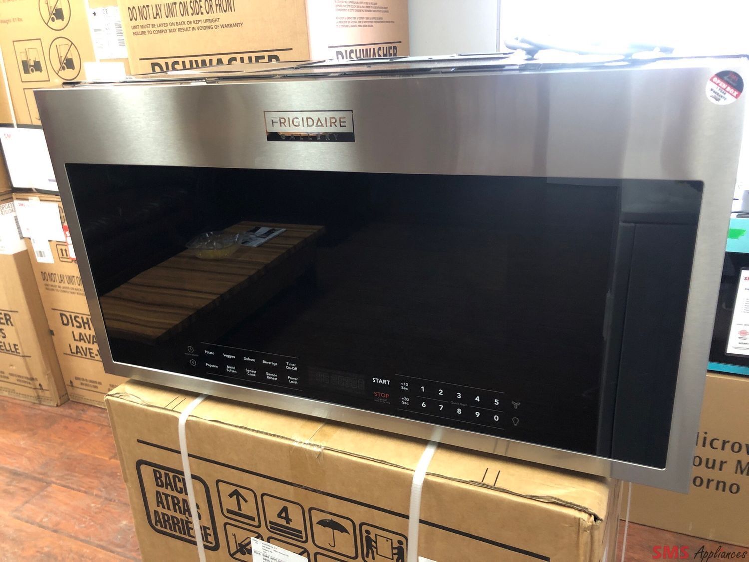 Open Box-Scratch and Dent Frigidaire Gallery Over-The-Range Microwave GMOS1964AF