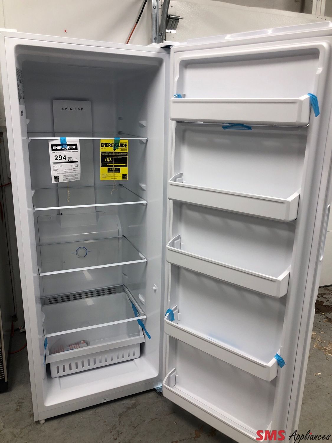 Open Box-Scratch and Dent Frigidaire 18.0 Cu.Ft Convertible Fridge/Freezer FFUE1826AW