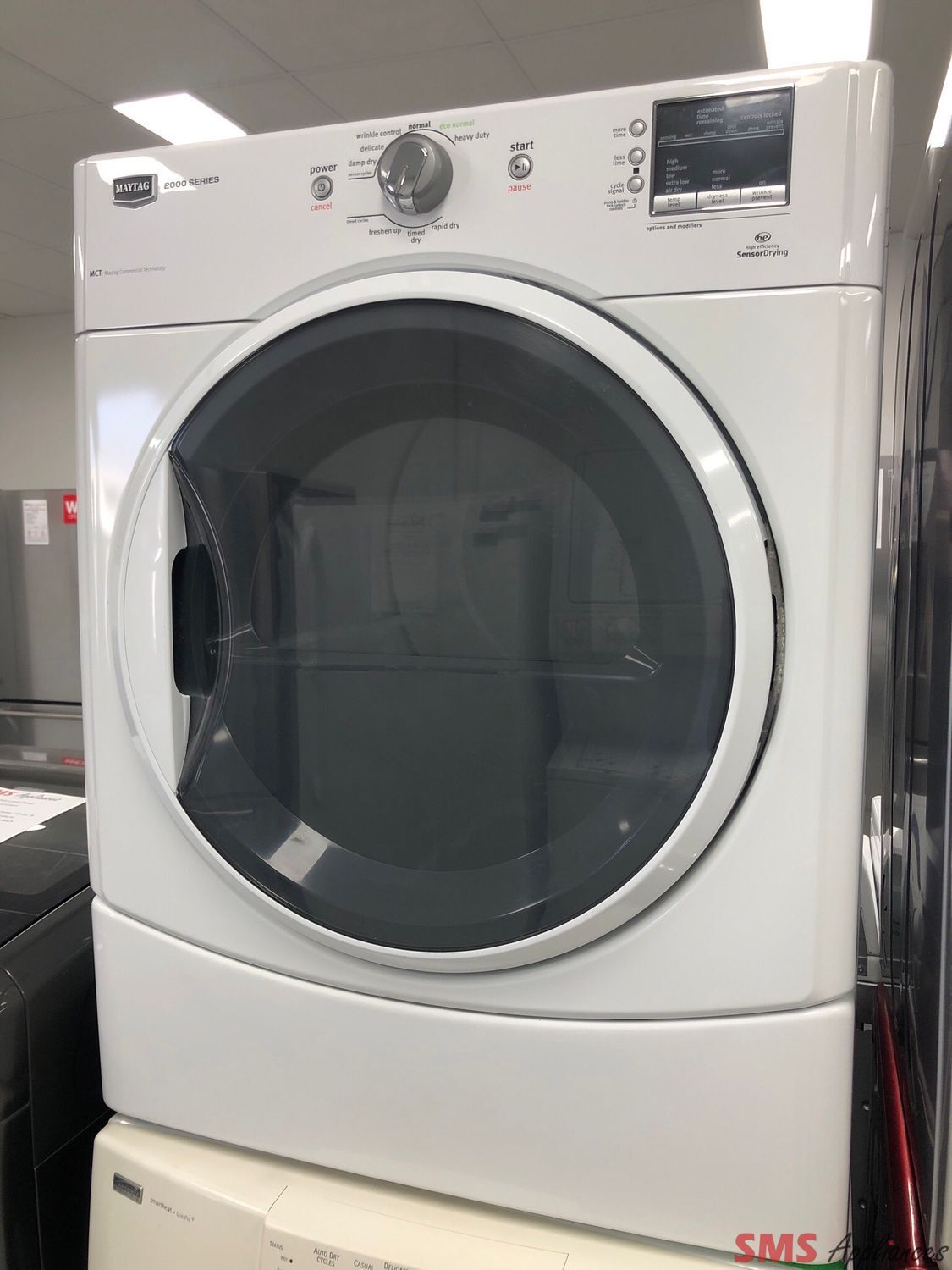 Maytag 6.7 Cu.Ft Front-Load Dryer YMEDE201YW0 Maytag 6.7 Cu.Ft Front-Load Dryer YMEDE201YW0