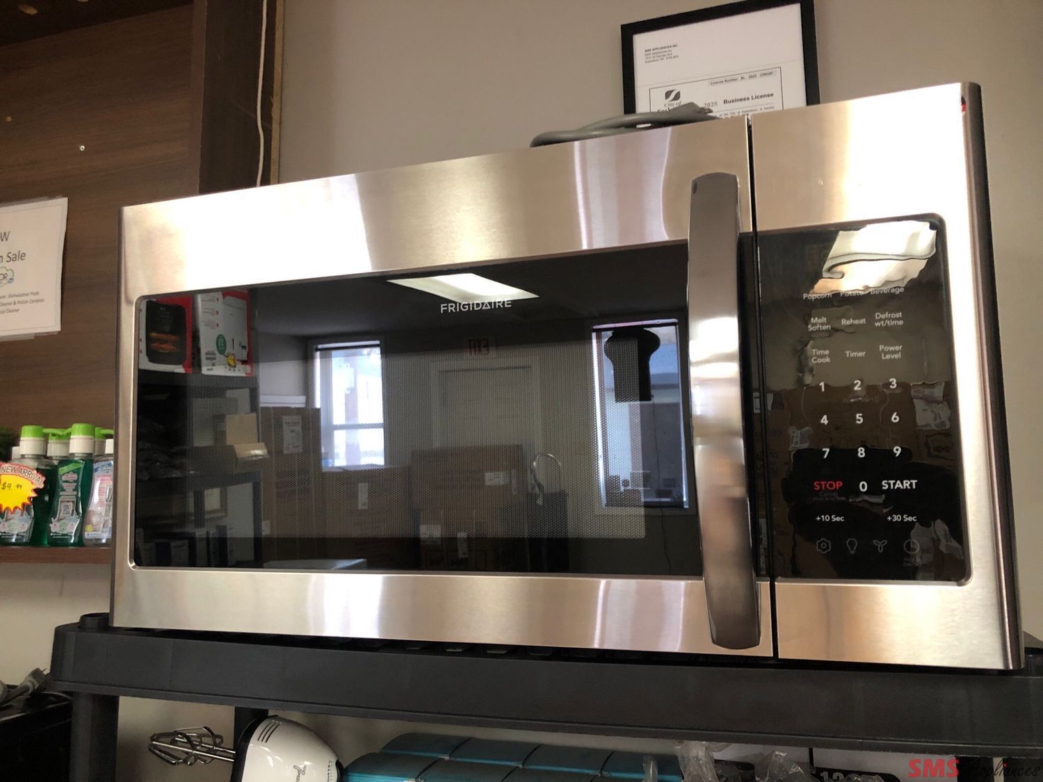 Open Box-Scratch and Dent Frigidaire Over-The-Range Microwave FMOS1846BS Open Box-Scratch and Dent Frigidaire Over-The-Range Microwave FMOS1846BS