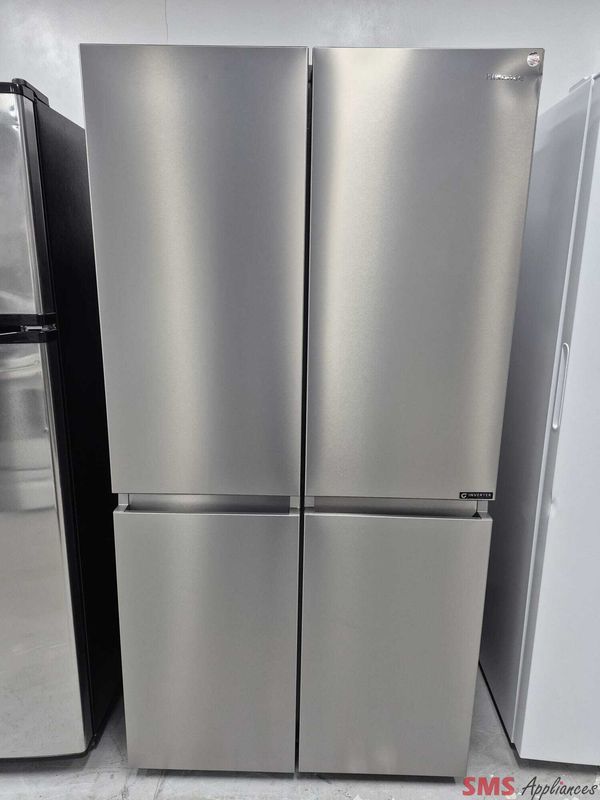 Open Box-Scratch and Dent Hisense 36” 4-Door Refrigerator RQ22A4CSD