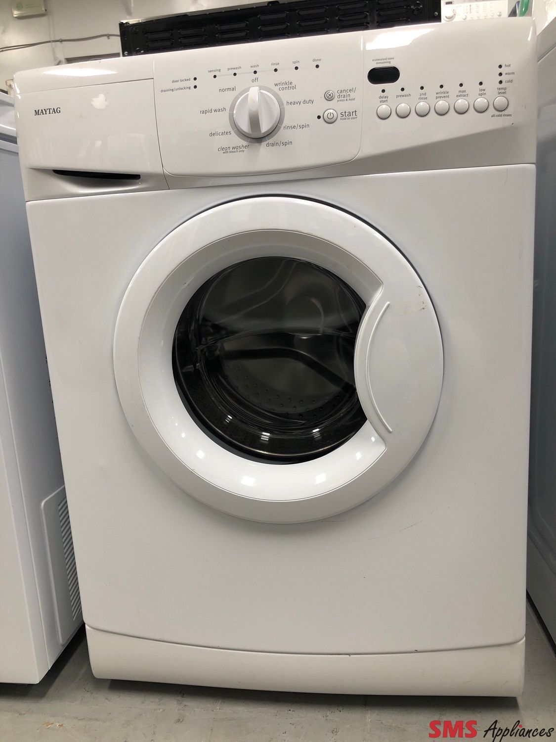 Maytag 24” Front-Load Washer MHWC7500YW Maytag 24” Front-Load Washer MHWC7500YW