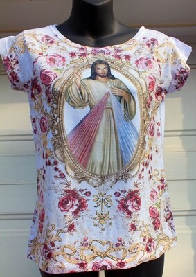 DV2523 - Ladies - Divine Mercy of Jesus Shirt