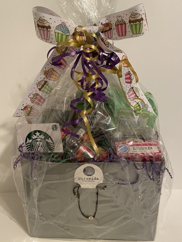 Bubble Tea or Starbucks GC basket