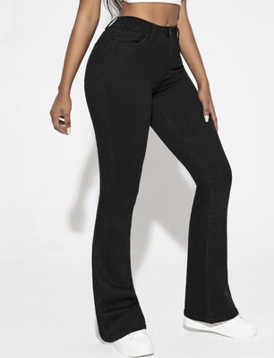 Flare Jeans - Negro
