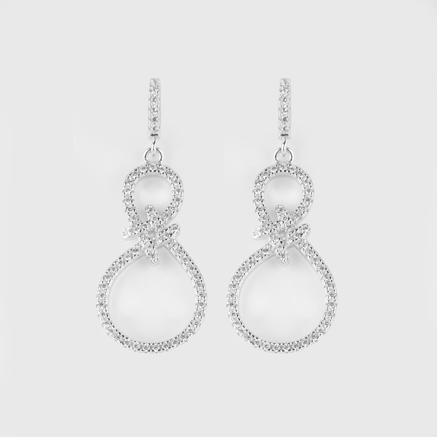 Delicate 8 Dangling Earrings