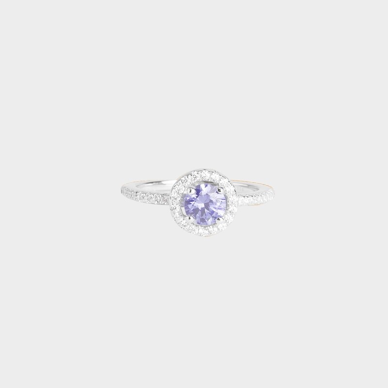 Lavender Round Ring