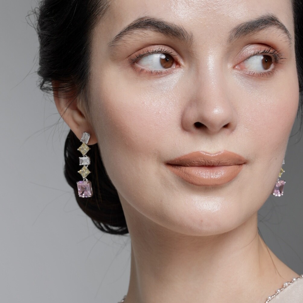 Iris Multi-coloured Earrings