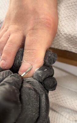 Vernis Semi Permanent Pied