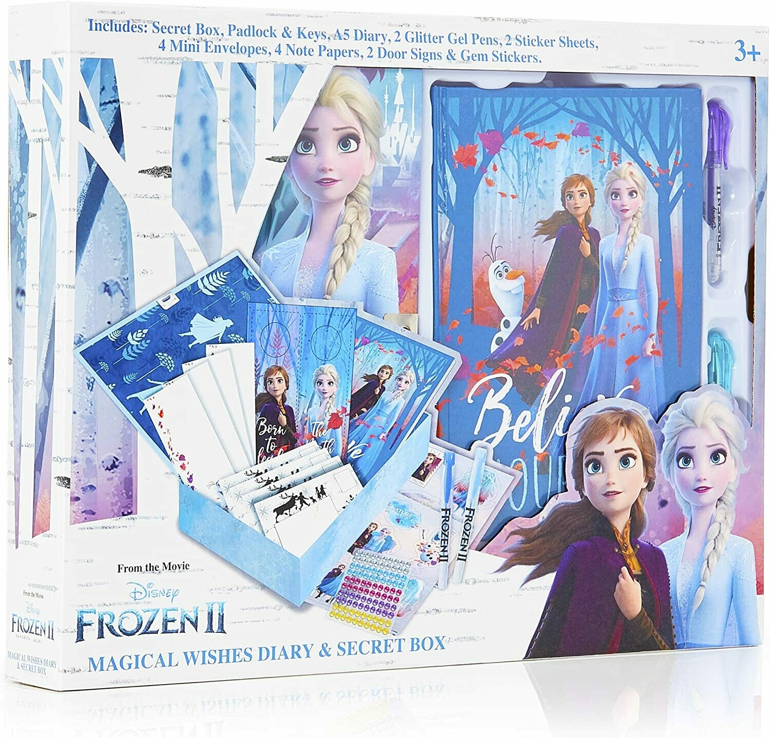 Frozen II Magical Wishes Diary & Secret Box