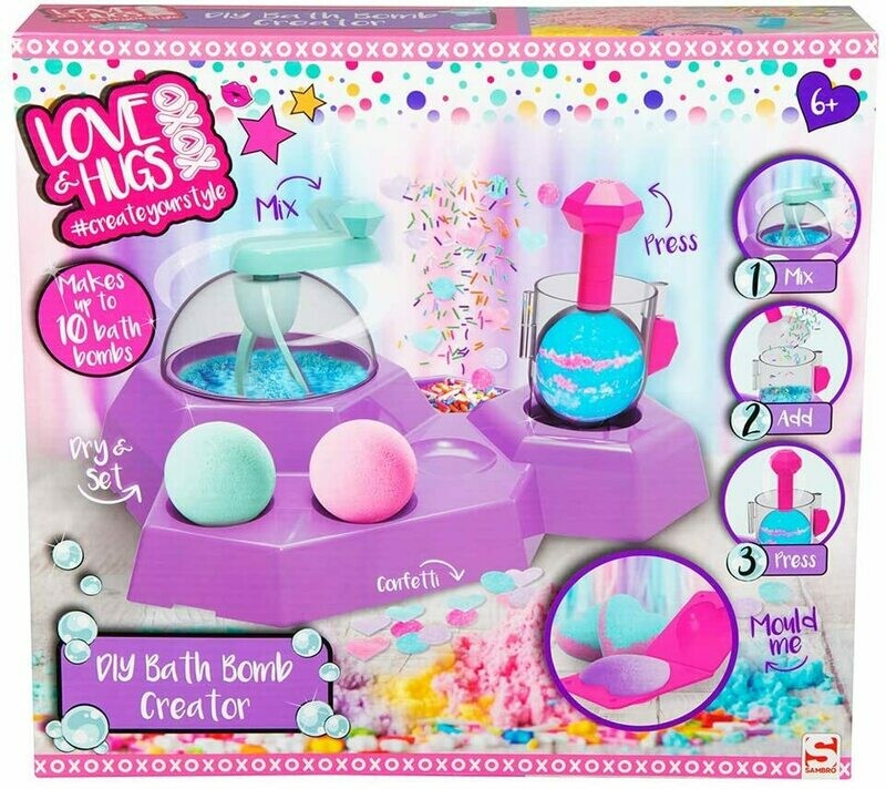 Love & Hugs DIY Bath Bomb Creator