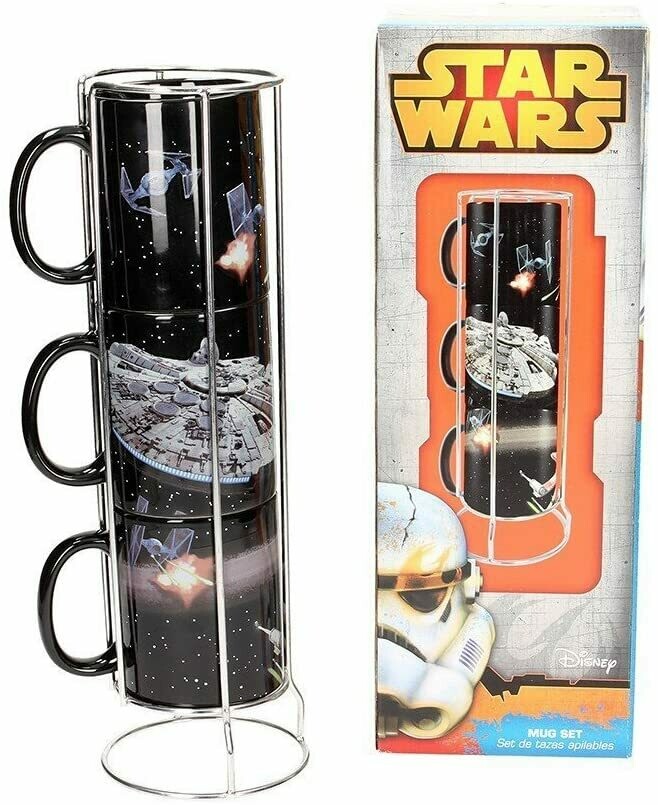 Star Wars Battle Death Stackable Mugs