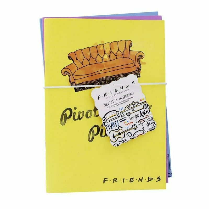 Friends Set of 3 A5 Notebooks
