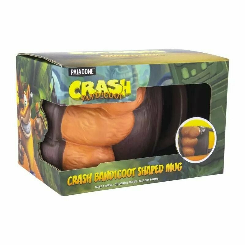 Crash Bandicoot Shaped Mug