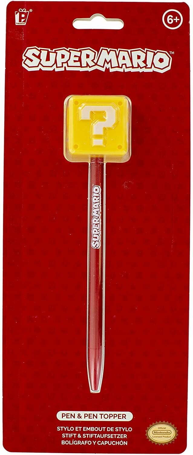 Yellow Question Pen with Pen Topper