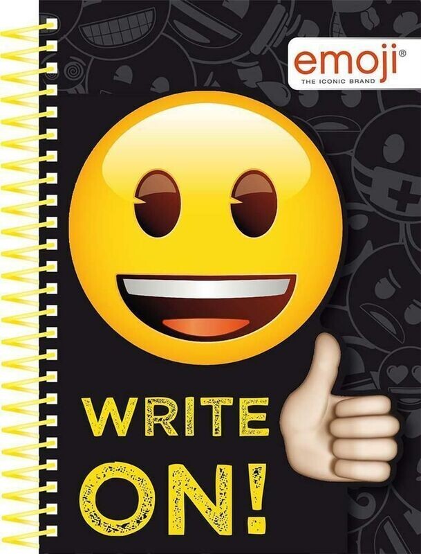 Emoji Write On A5 Notebook