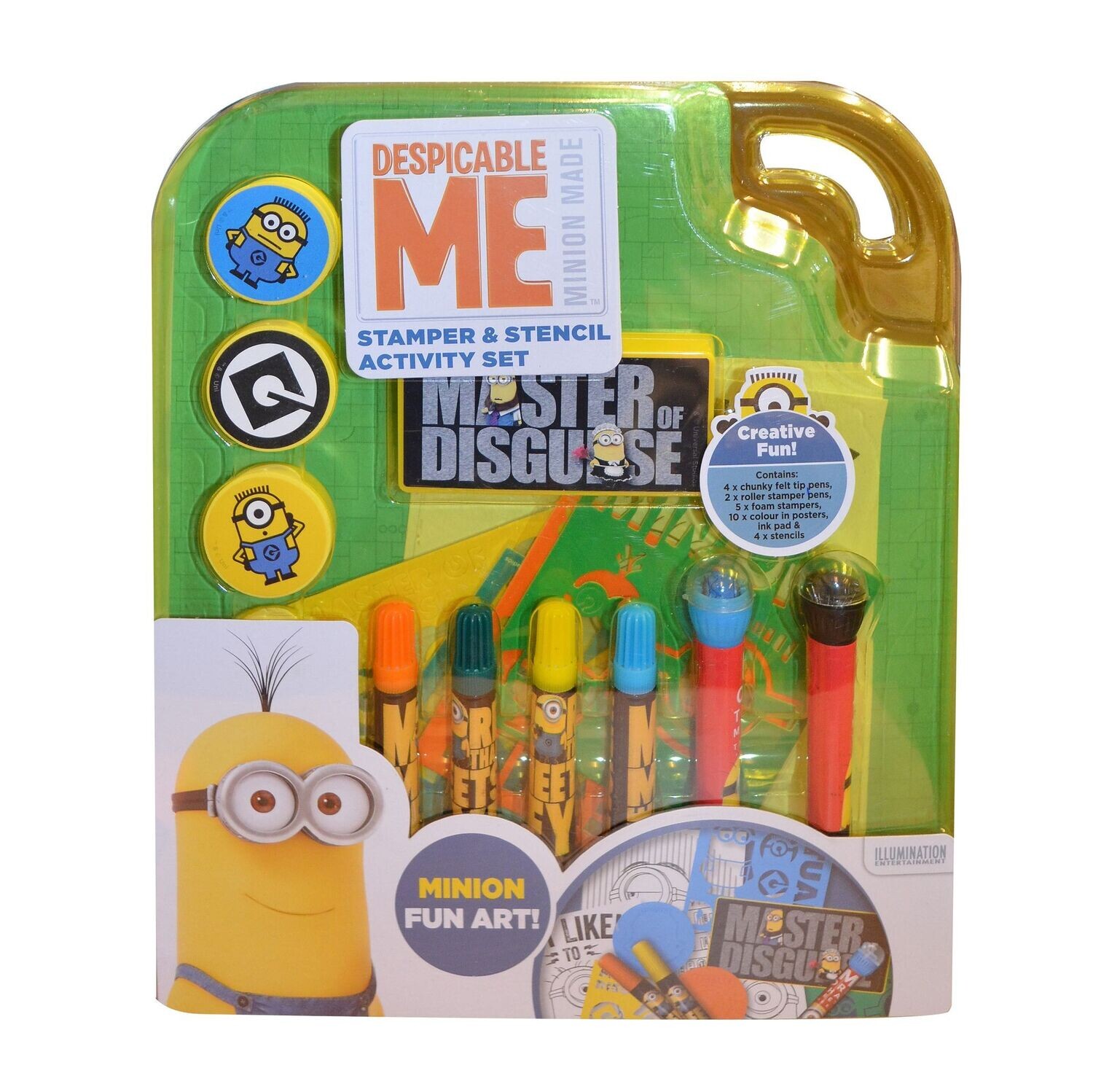 Despicable Me Stamper & Stencil Activity Set