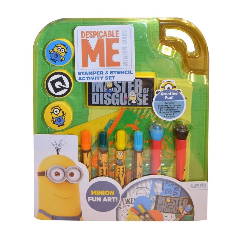 Despicable Me Stamper & Stencil Activity Set