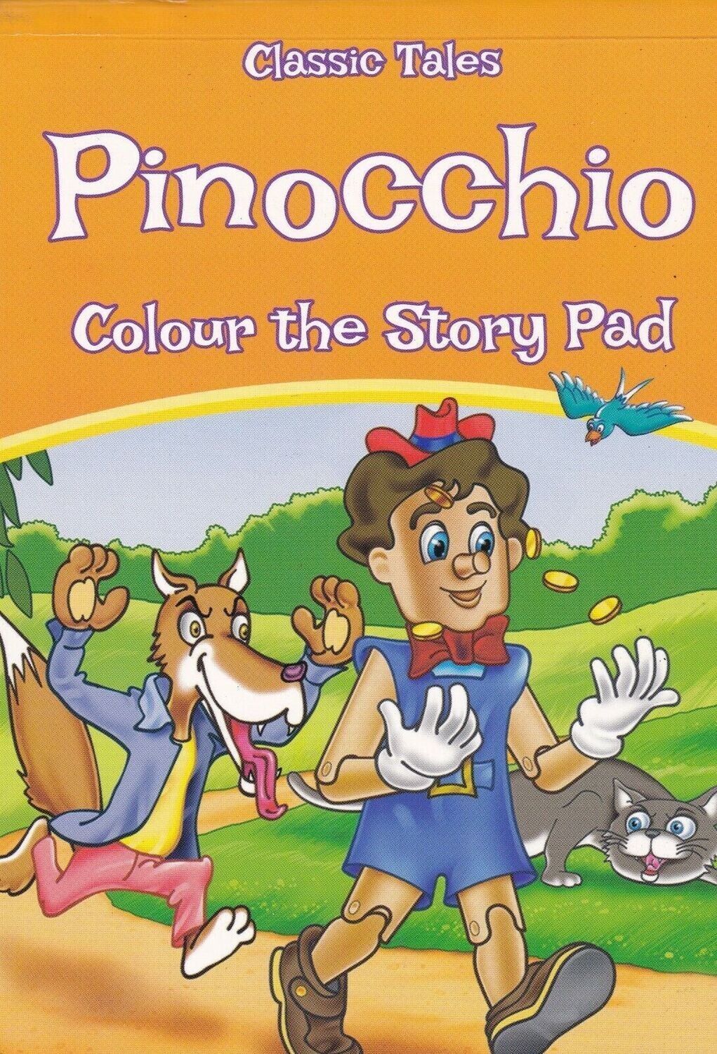 Pinocchio Colour the Story Pad