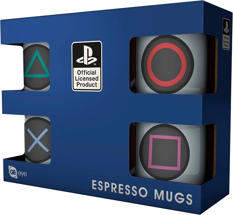 Playstation Expresso Mugs (Set of 4)