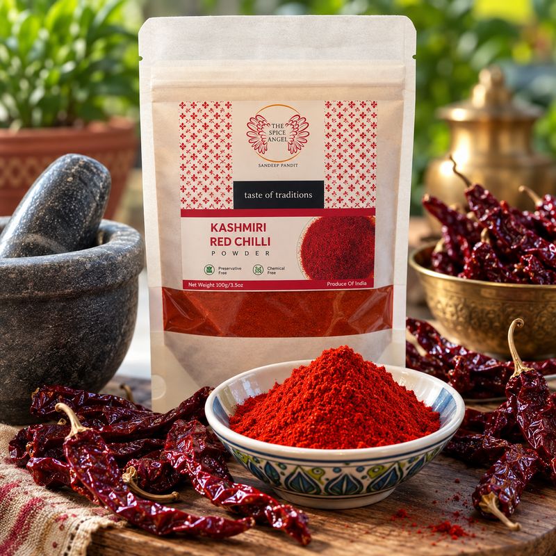 KASHMIRI RED CHILLI (50 g)