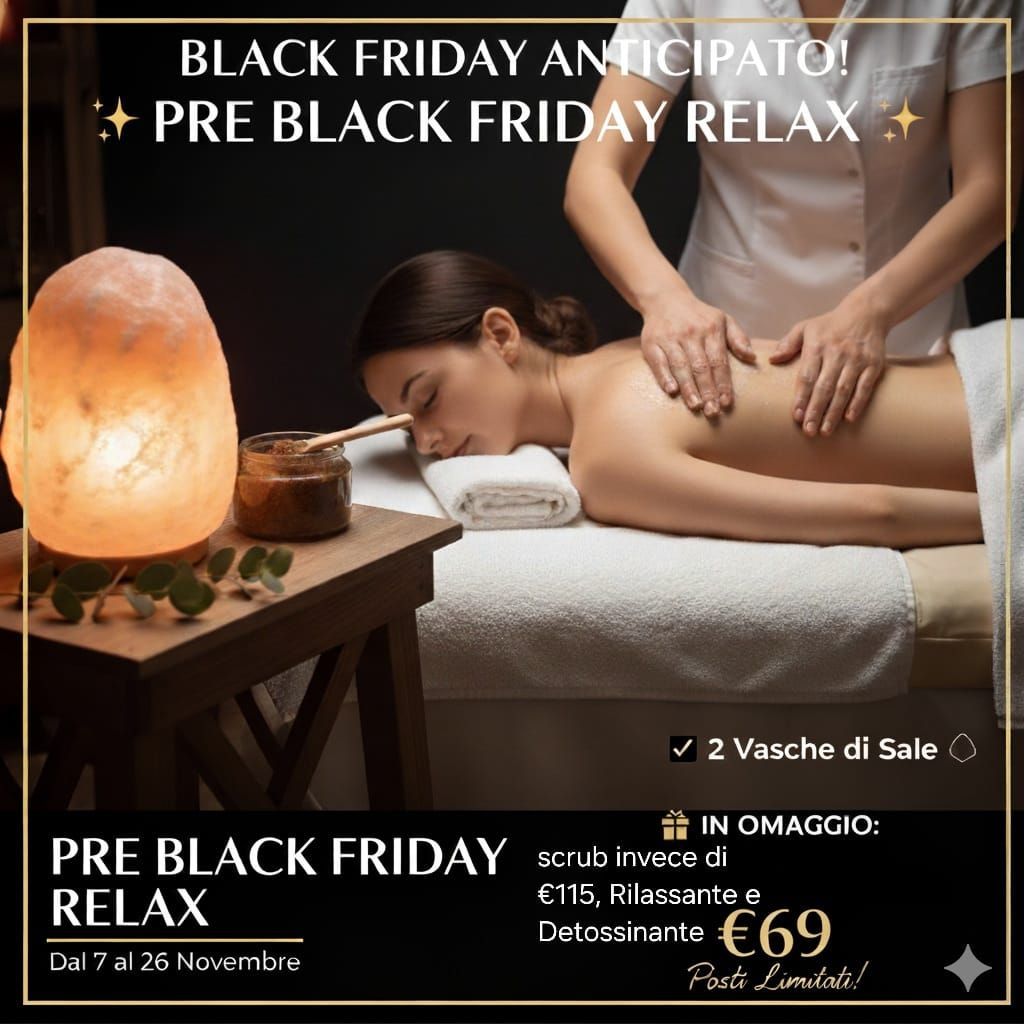 PRE BLACK FRIDAY RELAX
