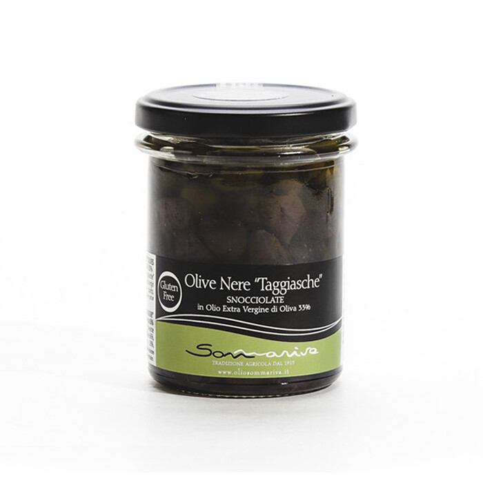 OLIVE NERE TAGGIASCHE SNOCCIOLATE 180 gr