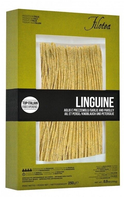 LINGUINE AGLIO E PREZZEMOLO 250 GR