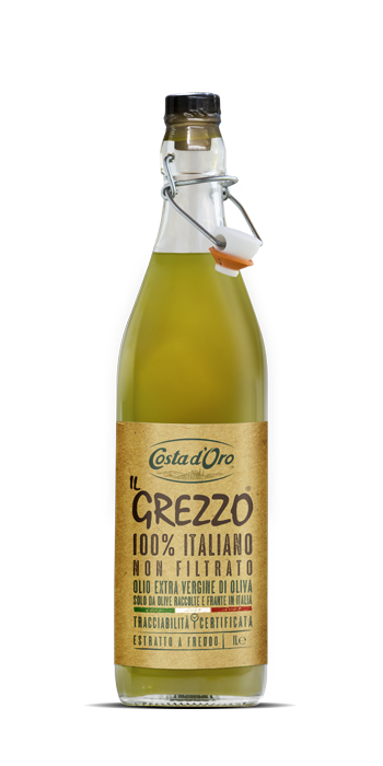 IL GREZZO - nefiltruotas alyvuogių aliejus 1 l