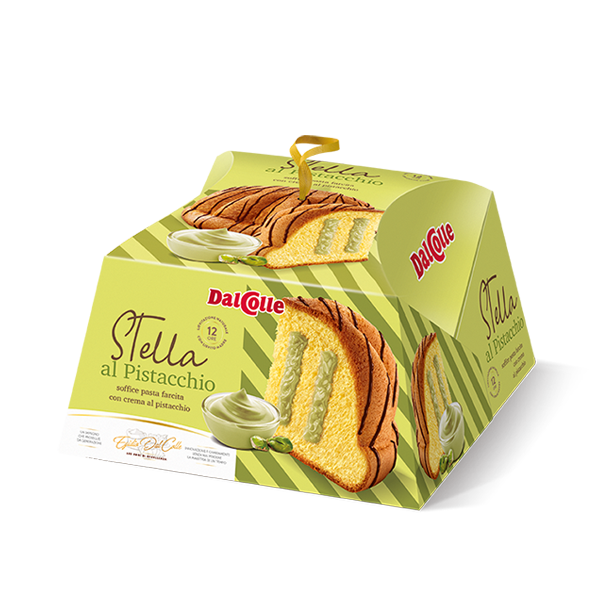Kalėdinis pyragas &quot;STELLA AL PISTACCHIO&quot; 750 g