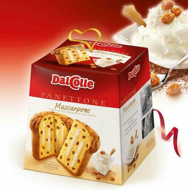 Kalėdinis pyragas &quot;PANETTONE MASCARPONE&quot; 750 g