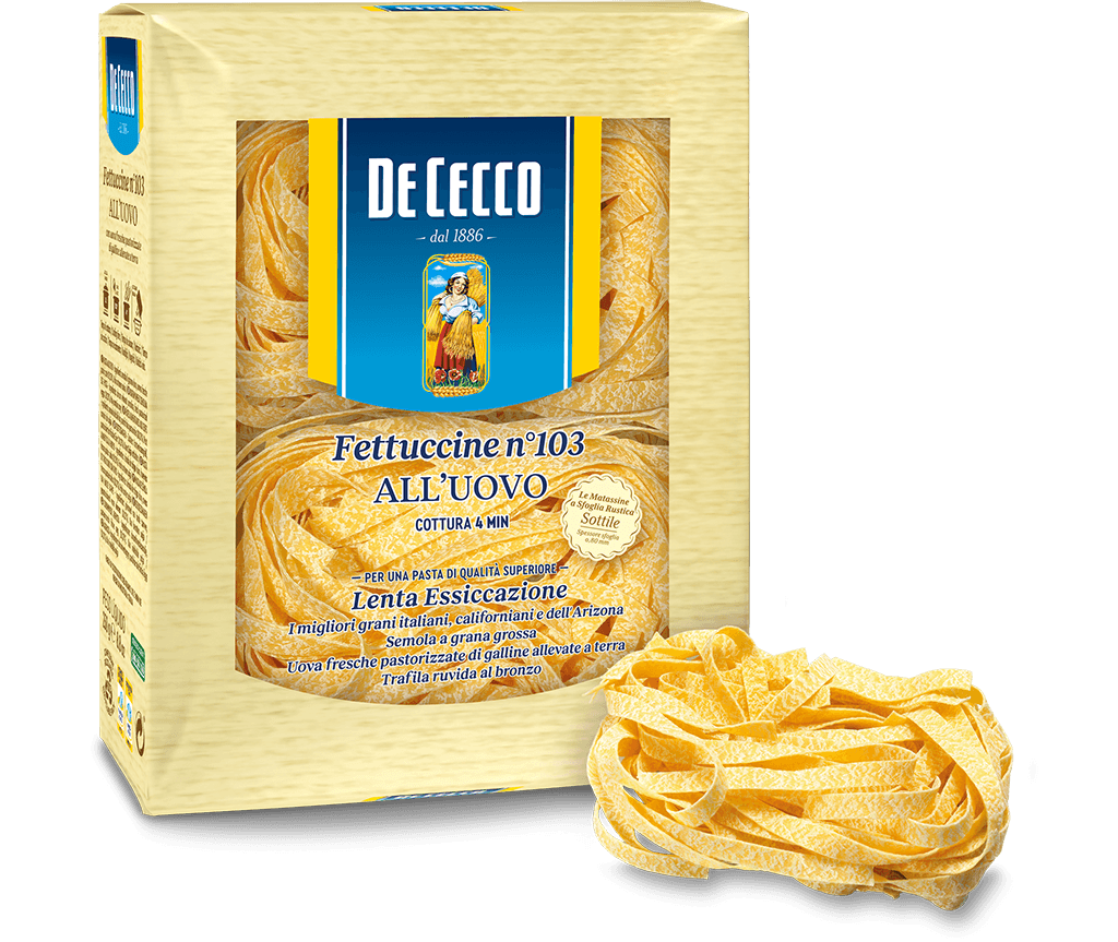 De Cecco makaronai su kiaušiniais Fettuccine  250 g