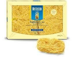 De Cecco makaronai su kiaušiniais TAGLIOLINI 250 g