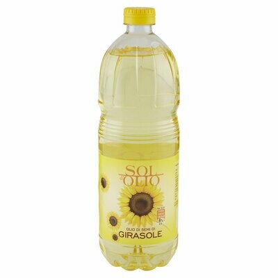 Itališkas saulėgrąžų aliejus SOL OLIO, 1 l