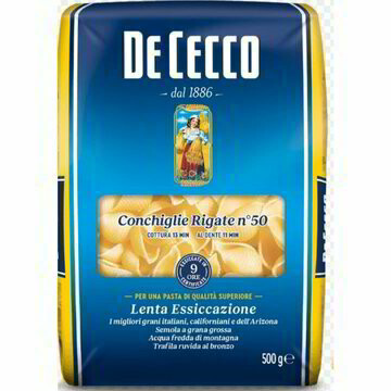 De Cecco makaronai Conchiglie rigate (kriauklės)  500 g