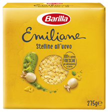 Makaronai su kiaušiniais BARILLA EMILIANE STELLINE All&#39;uovo 275 g